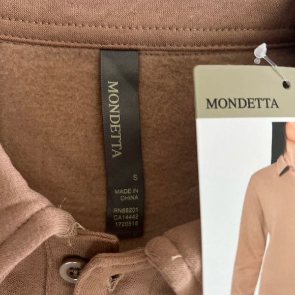 Mondetta Collared Pullover Size Small - Picture 2 of 3